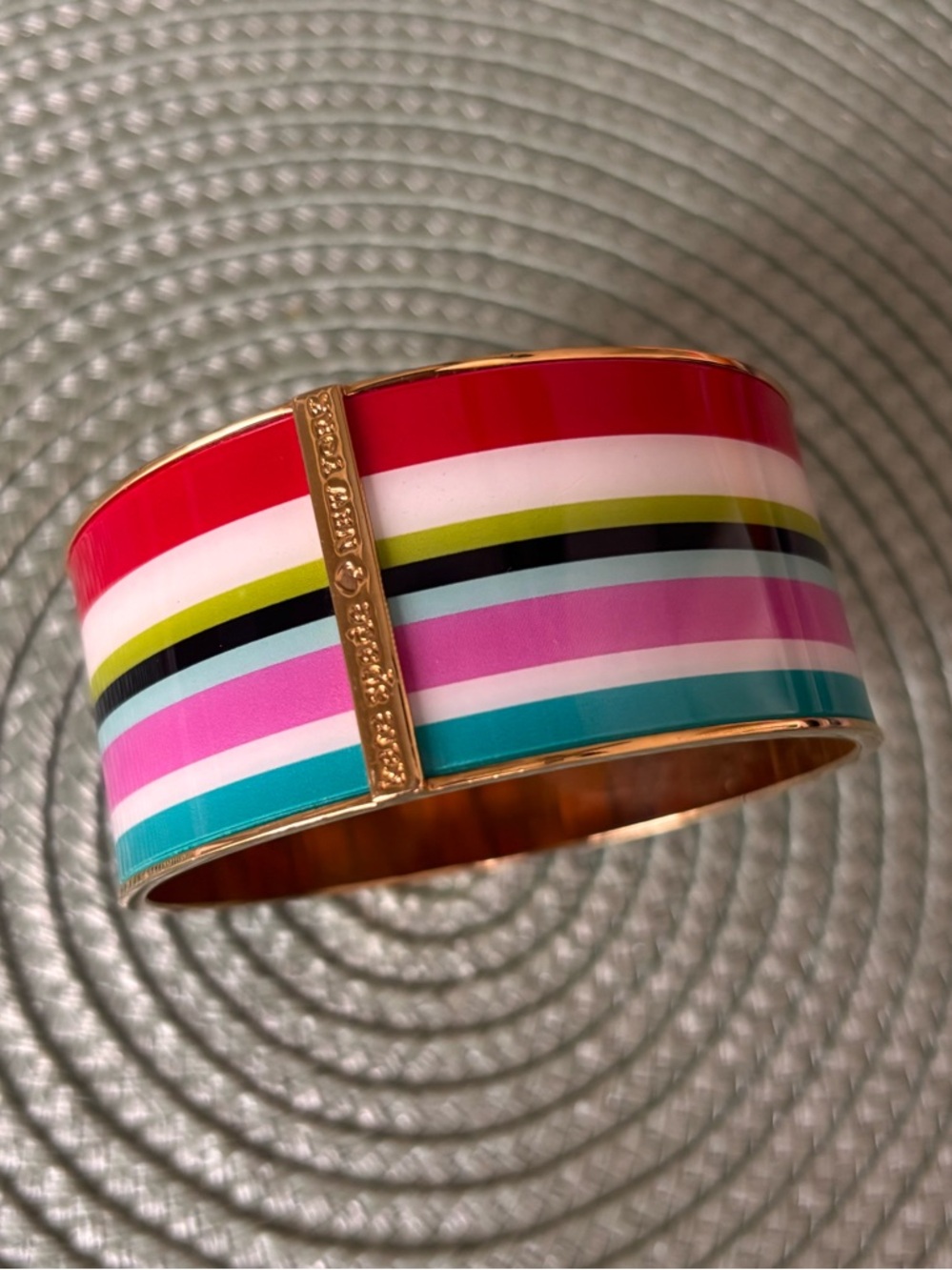 Kate Spade Bangle in beach towel print - Picture 4 of 8
